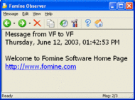 Fomine Observer screenshot